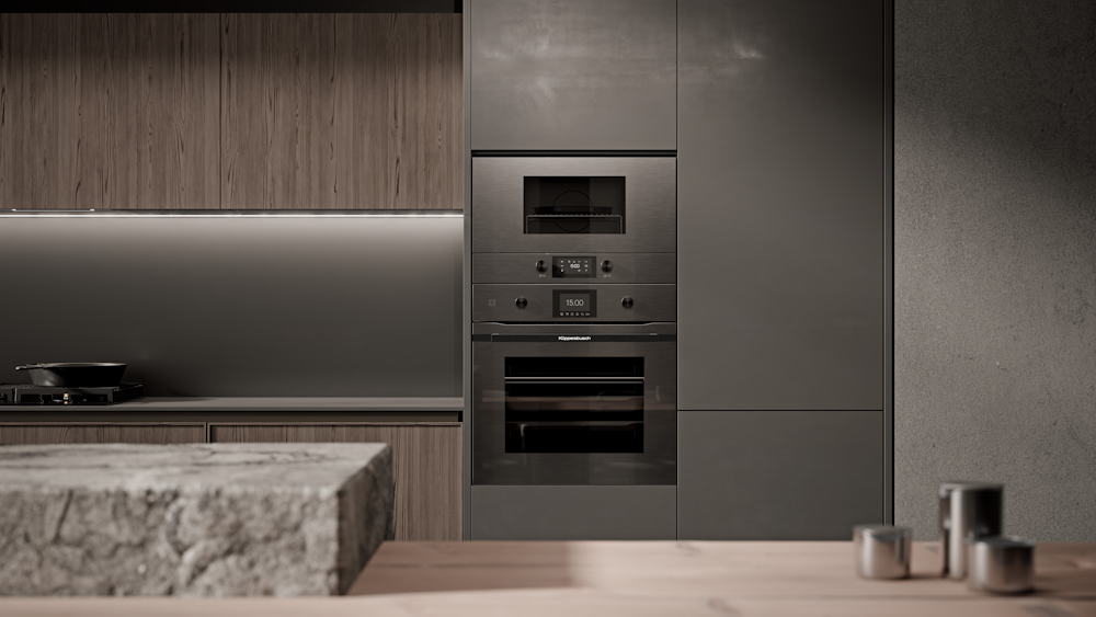 9256109 Встраиваемая микроволновая печь Kuppersbusch MR 6330.0 GPH серый STDN-0106784 - Вид №1