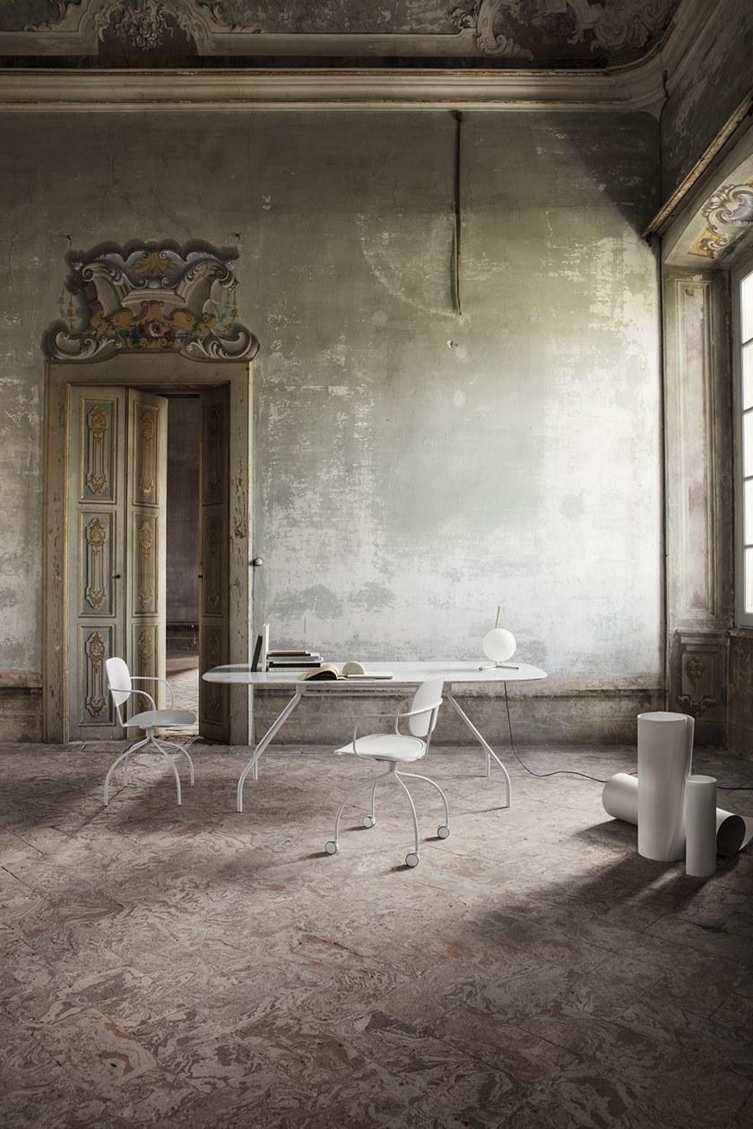 IOC project partners Деревянный стул с подлокотниками Magenta sun-id-1431494 - Вид №8