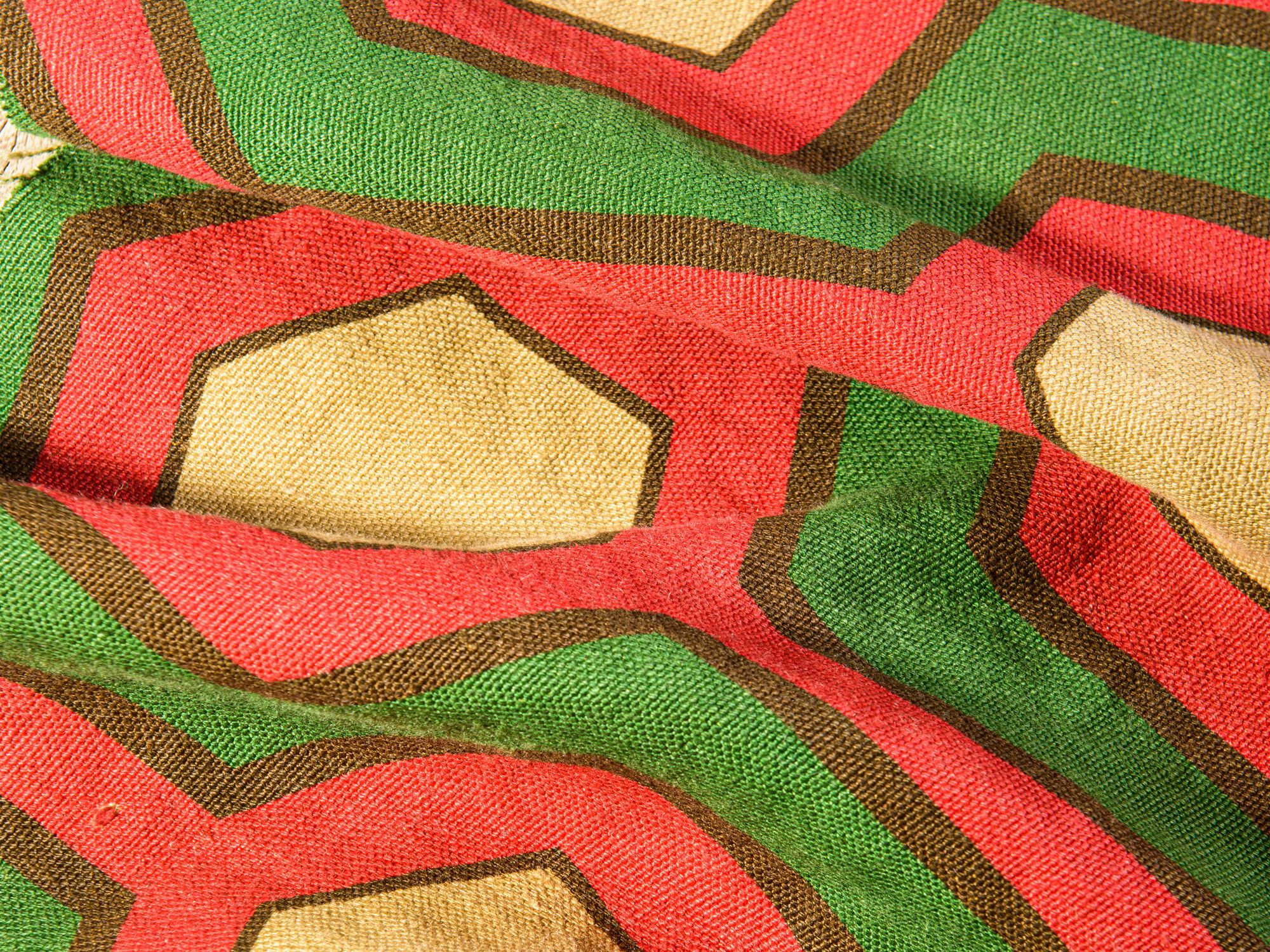 Льняная ткань с графическим рисунком The House of Lyria MENTORE ARCH-00101592