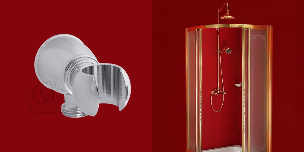 Шланговое подсоединение с держателем MIGLIORE Ricambi ML.RIC-31.113.CR, хром  - Вид №1