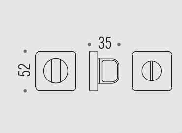 PT19BZG.CM Фиксатор сантехнический Rosetta PT19 BZG хром матовый COLOMBO BOLD 11 Colombo Design - Вид №1