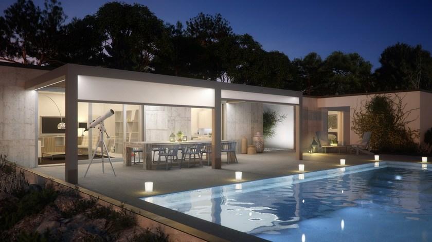 PRATIC F.lli ORIOLI Пристроенная пергола с регулируемыми жалюзи Opera sun-id-1507619 - Вид №6