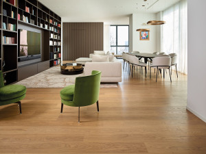 Биосовместимый трехслойный деревянный пол