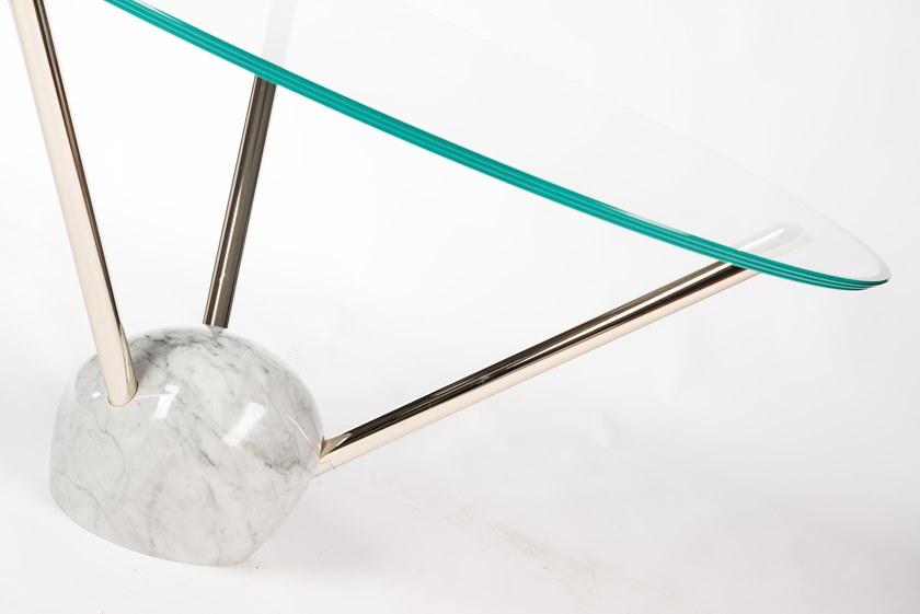 VGnewtrend Круглый стеклянный стол sun-id-1439710 - Вид №4