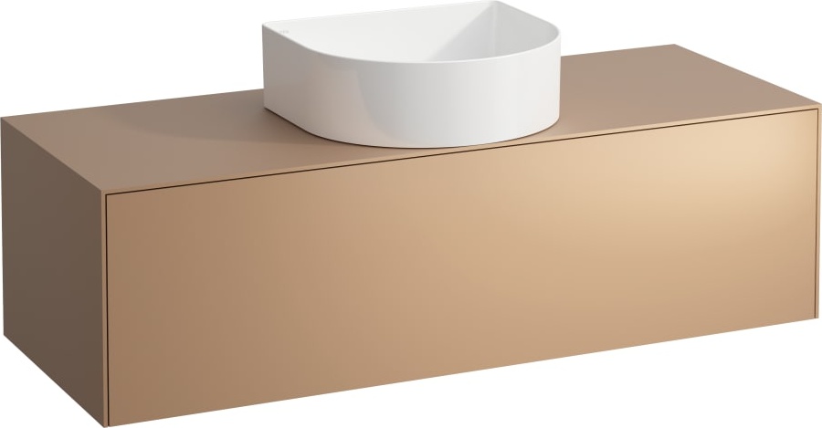H4054210340421 Шкафчик, 1 ящик, совместим с раковиной-чашей 812340, 812341, 812342, 812343, с отверстием в центре LAUFEN PRO - Вид №1