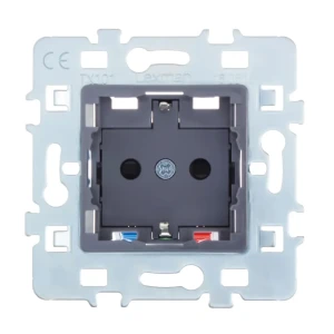 Розетка встраиваемая Lexman Cosy с заземлением цвет серый