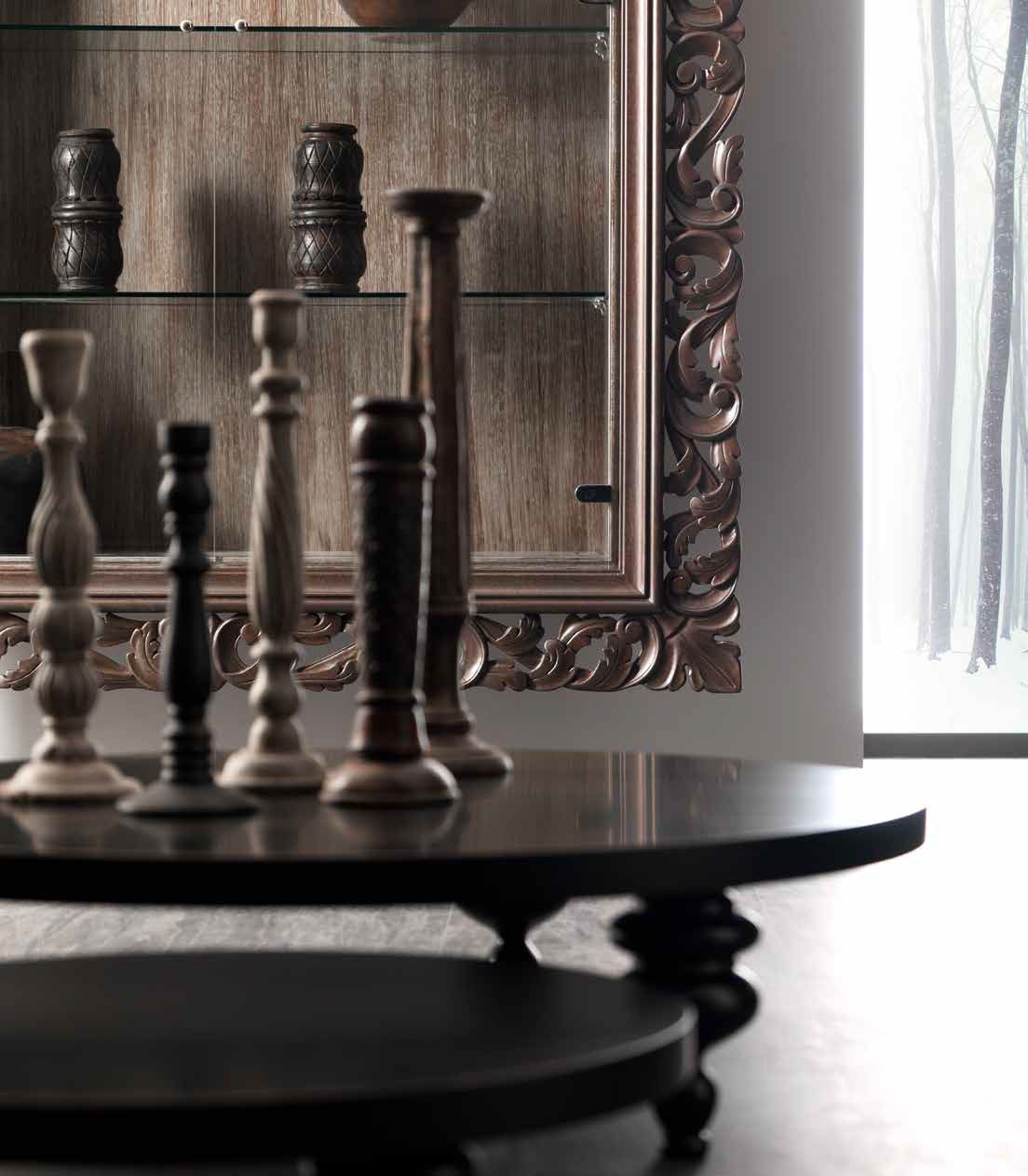 Низкий круглый журнальный столик для гостиной CorteZari Zoe Gold ARCH-00031115 - Вид №2