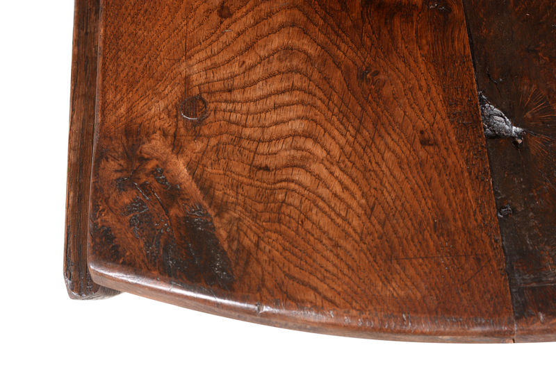 SOR27473 Приставной столик из примитивного дуба Gateleg ijlbrown  - Вид №3