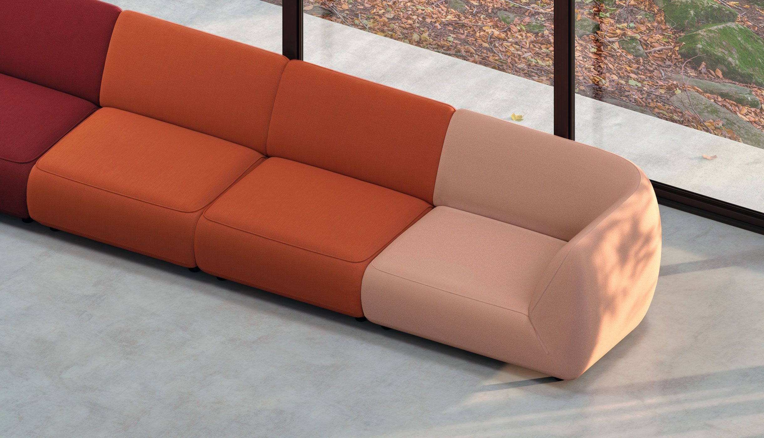 Модульный тканевый диван Vergés Эол ARCH-00094257 - Вид №3