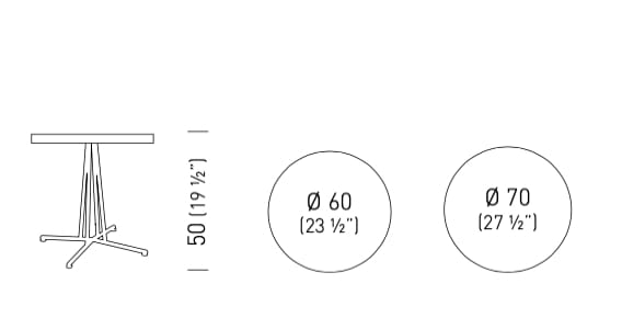 Круглый стол из мрамора или керамогранита GABER BRISTOL MARBLE & PORCELAIN ROUND ARCH-00103023 - Вид №4
