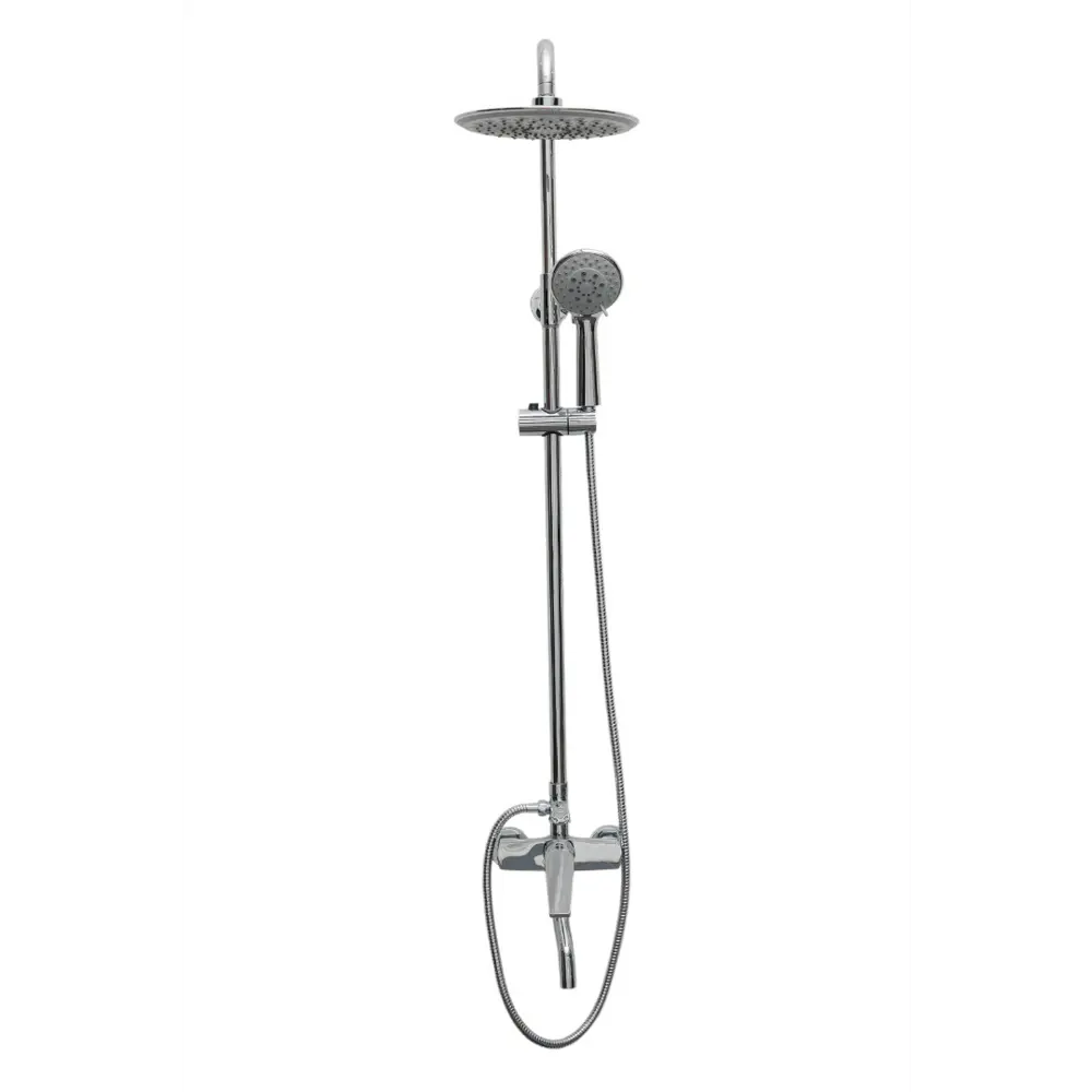 Душевая стойка Iddis Zen ZENSB3Fi06, со смесителем, 5 режимов, цвет хром STLM-2054820 - Вид №1