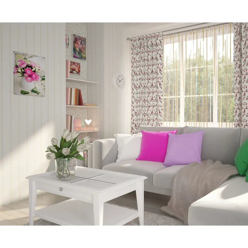 Часы настенные "Римские" цвет белый диаметр 30 см TROYKATIME STLM-2008499 - Вид №5