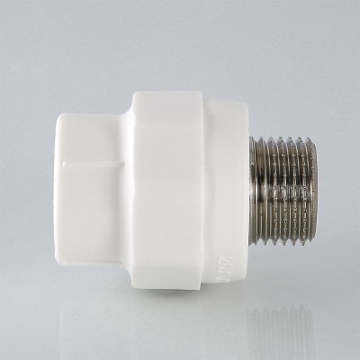 VTp.701.0.02005 Фитинг полипропиленовый с переходом на наружную резьбу Valtec 20 мм х 3/4"  - Вид №8