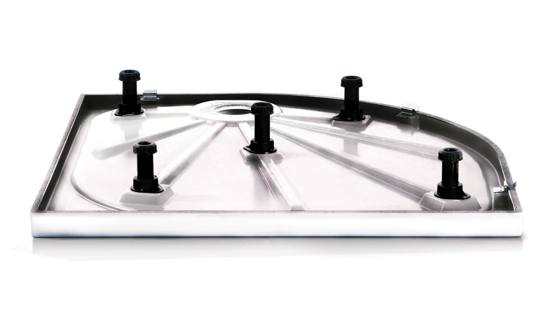 Душевой поддон D976QR Merlyn MStone Хромированный  - Вид №2