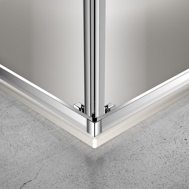 Duka Душевая кабина из алюминия и стекла Quadra – con profili verticali e orizzontali sun-id-1469792 - Вид №3