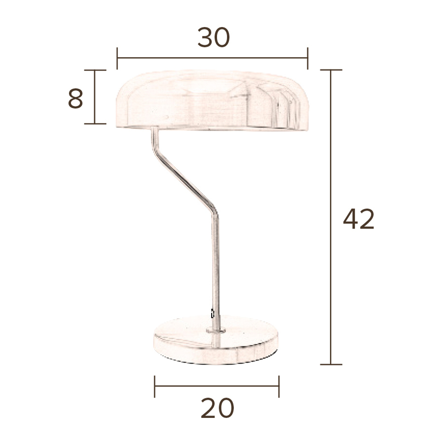 Лампа настольная Eclipse Dutchbone 5200025 - Вид №6
