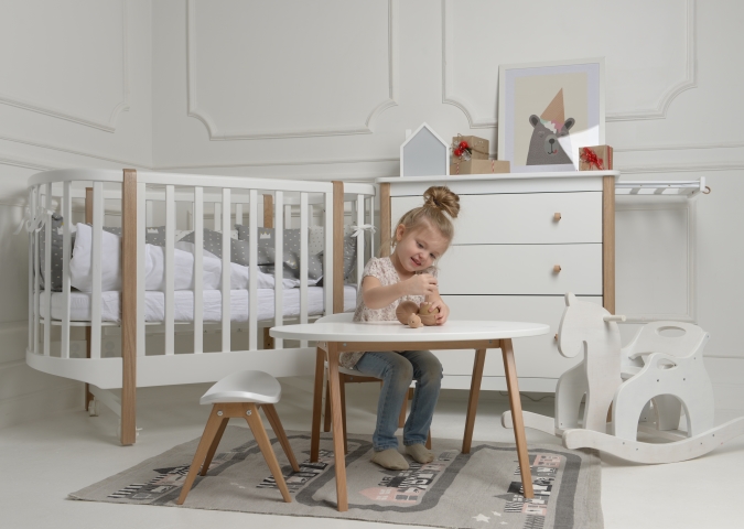 Столик детский белый Classic ELLIPSE ELLIPSE CLASSIC 257795 Белый Santreyd  - Вид №3