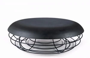 Atipico Низкий круглый бетонный журнальный столик