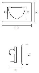 Cariboni group Настенный светодиодный стремянка Fin sun-id-1411802 - Вид №3