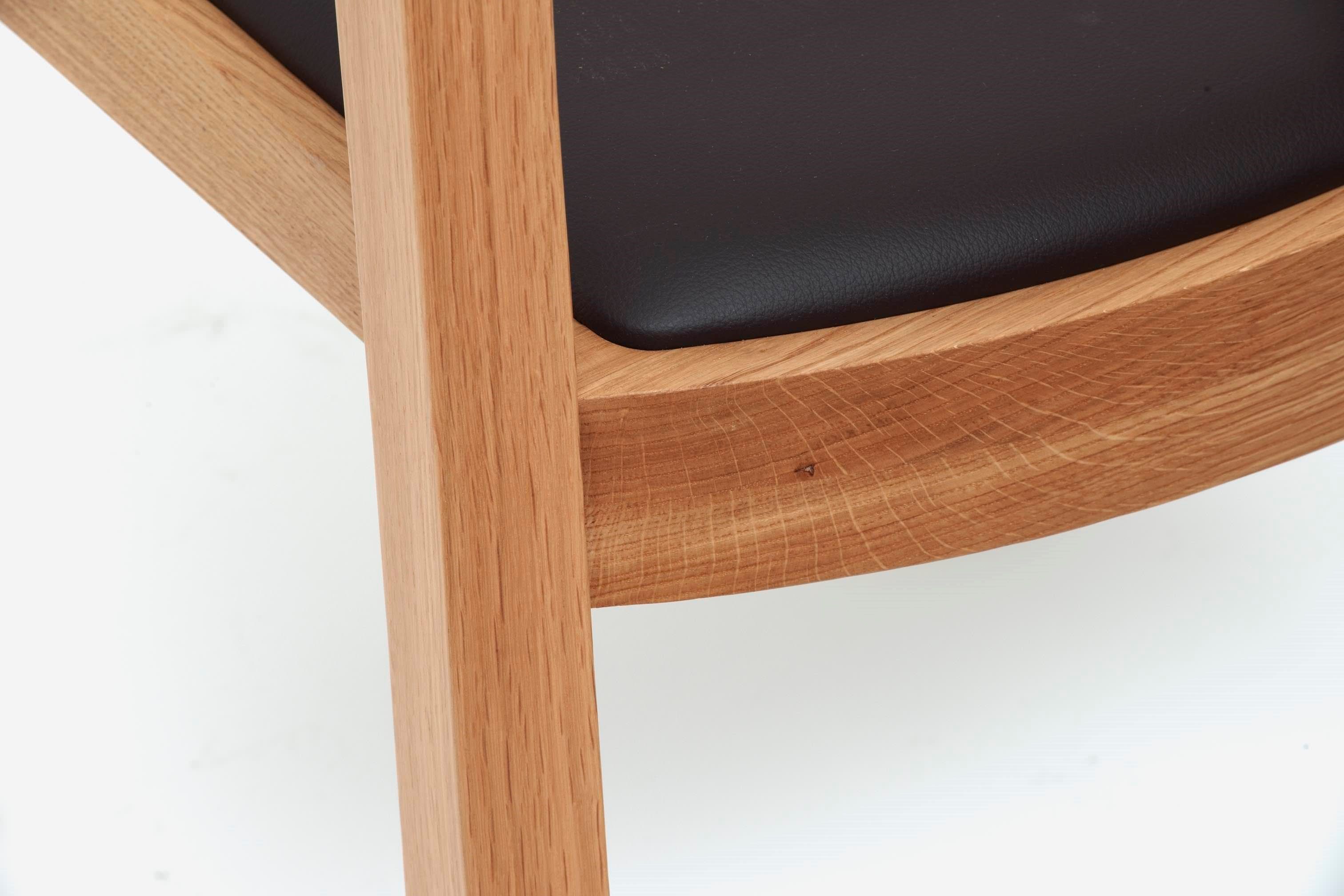 Дубовый стул с мягким сиденьем Case профиль ARCH-00098606 - Вид №7