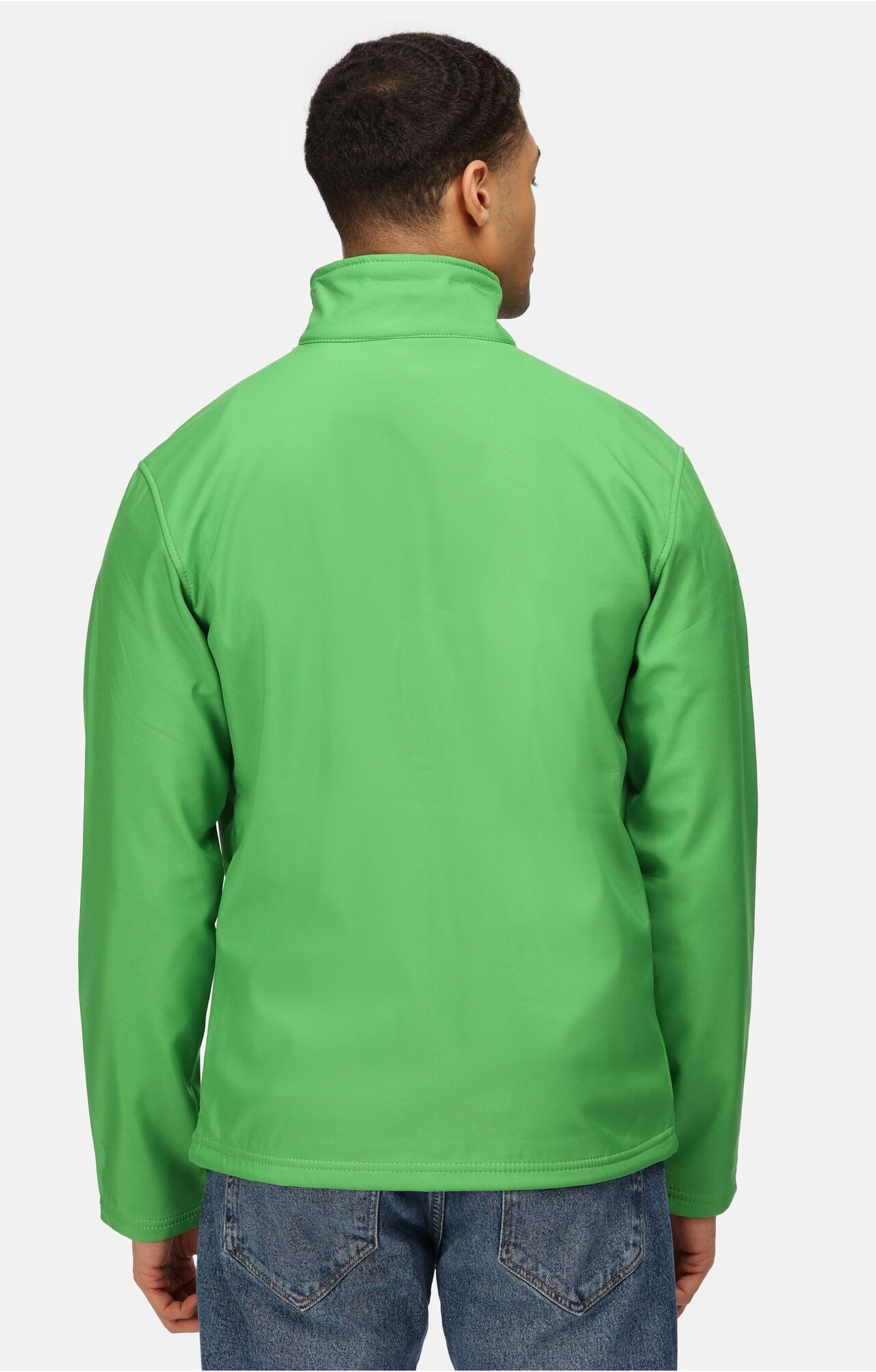 5046552 Куртка РЕГАТТА ПРОФЕШИОНАЛ ОКТАГОН II софтшел салатово/черная  Зимняя спецодежда  размер 58-60 (XXL)  - Вид №2