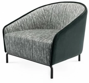 PRADDY Кресло из ткани с подлокотниками Carnaby Tr052