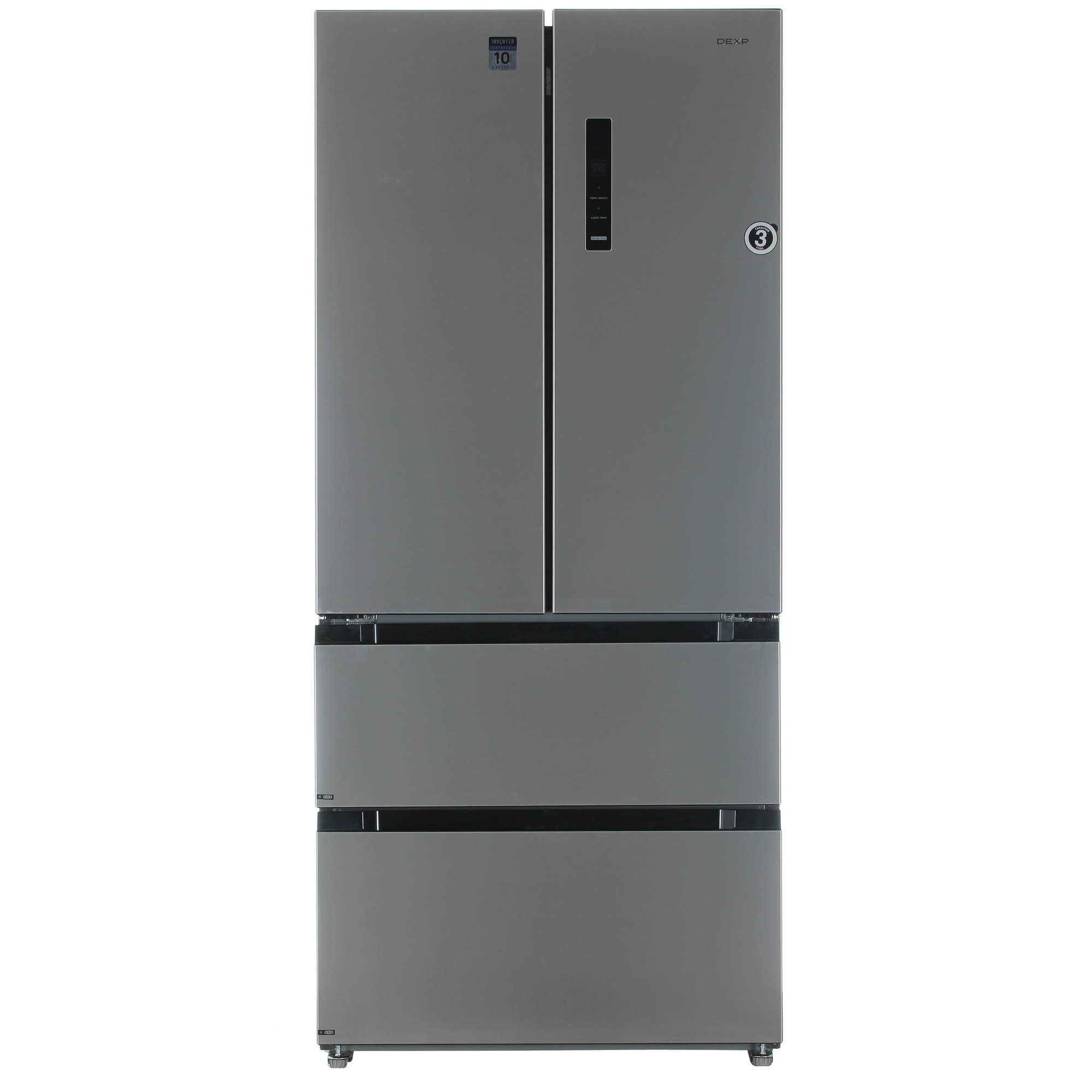 9237755 Холодильник многодверный   DEXP MFr4-53AMA серебристый STDN-0024836 - Вид №2