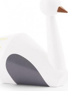 5000214 Сказка Статуэтки Лебедь Large White Normann Copenhagen