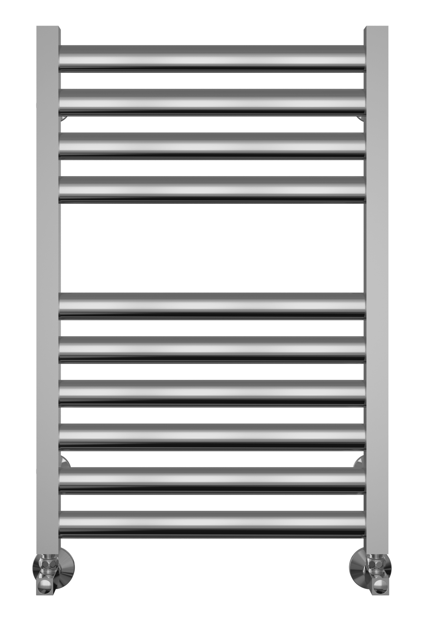 4620768884672 ЛЮКС Грета П10 450х720 (6+4) Полотенцесушитель TERMINUS RAL 9003 матовый - Вид №1