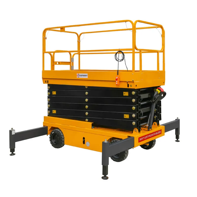 Подъемник ножничный самоходный SJY-0.5-14A (500 кг, 14 м) SMARTLIFT (SMART) Верстакофф 81-4006