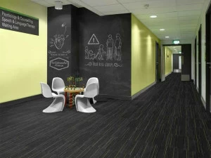 LIUNI Полосатый антибактериальный ковер Moquettes module