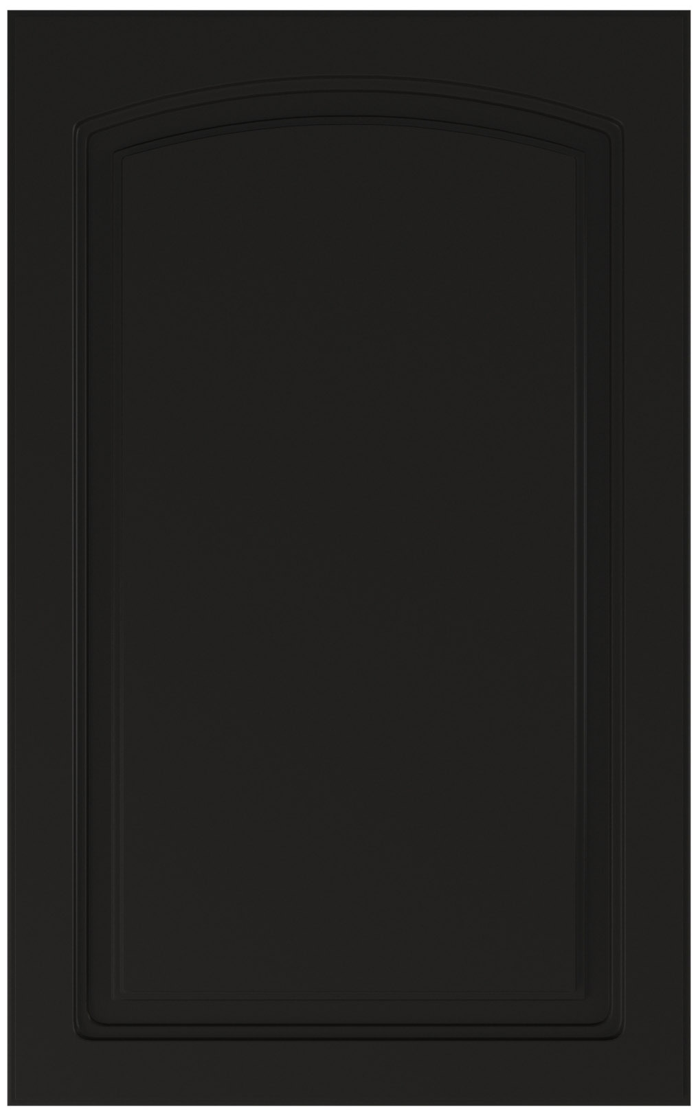 Фасады для кухни Классика Фрезеровка «Арка+» Черный грифельный №300 SIDAK SIST2531-47