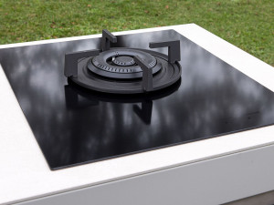 Стеклокерамическая встраиваемая газовая плита