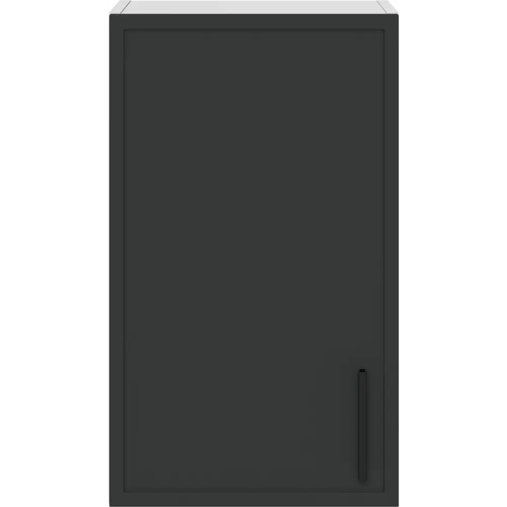 Кухонный шкаф навесной Неро Delinia 40x67.6x29 см МДФ цвет графит STLM-2192286 - Вид №3