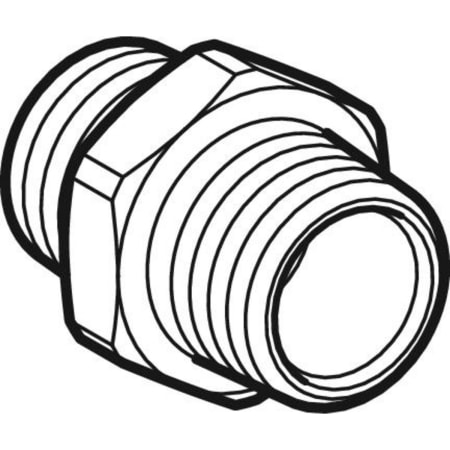 632.007.00.1 Переходник Geberit с наружной резьбой MF 1/2" и наружной резьбой Geberit  - Вид №1