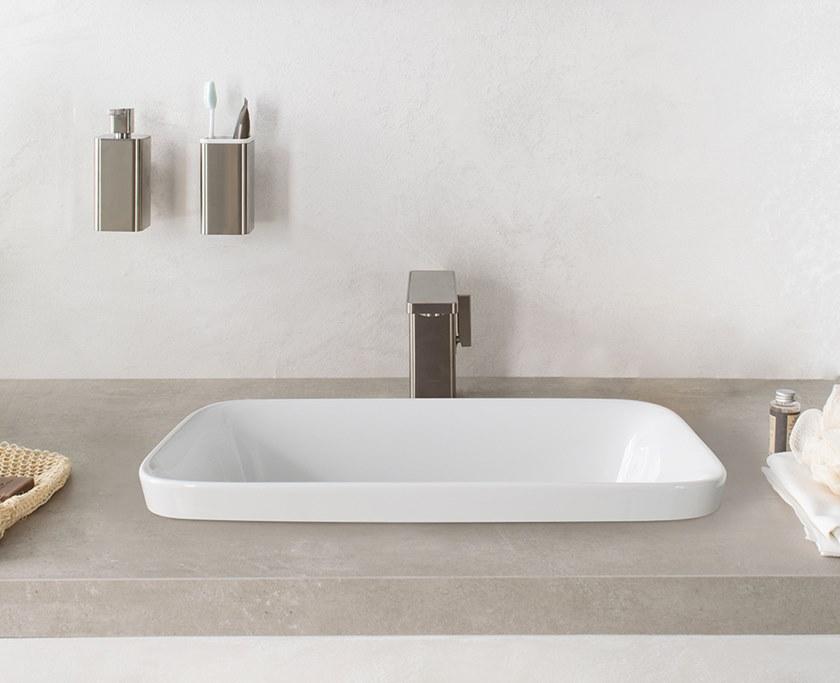 Du92ce030 Накладная раковина на столешницу  овальная GUGLIELMI  - Вид №1