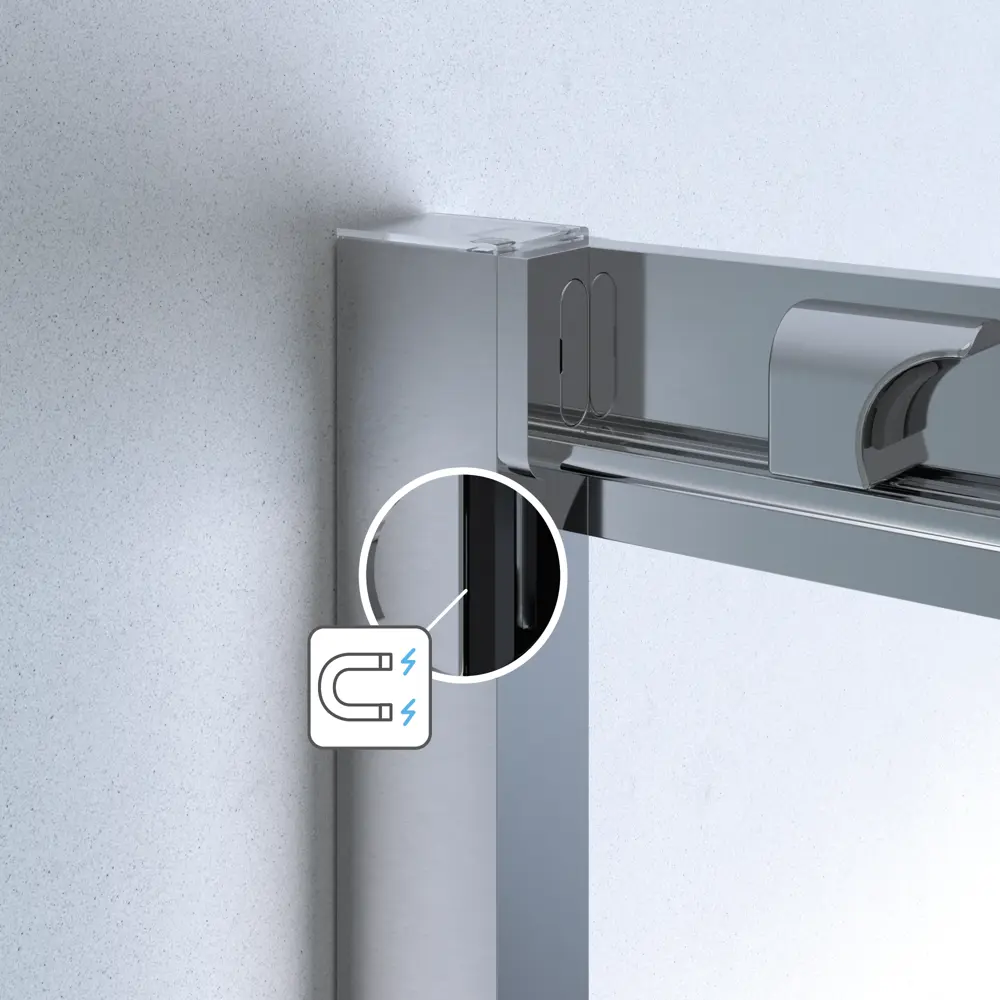 Комплект стекол для раздвижной душевой двери Sensea Easy 140 см прозрачное стекло цвет профиля на выбор 83631066 STLM-2115196 - Вид №23