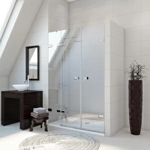 Душевые двери в нишу 150x200 GK-863A стекло прозрачное 6 мм GUTEWETTER TREND DOOR