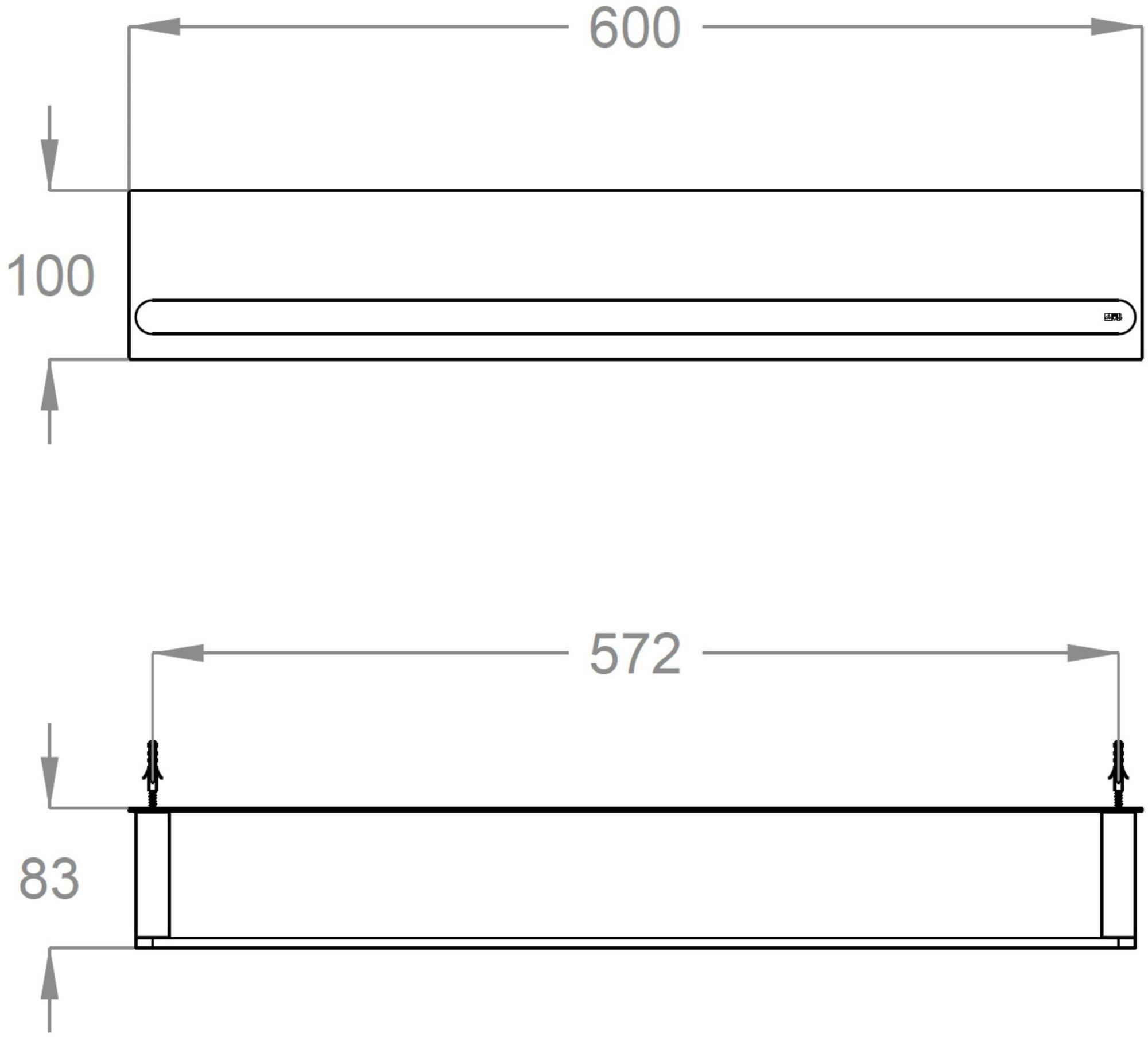 Fir Italia Вешалка для полотенец из нержавеющей стали Accessoriessteel Abps06a - Вид №3