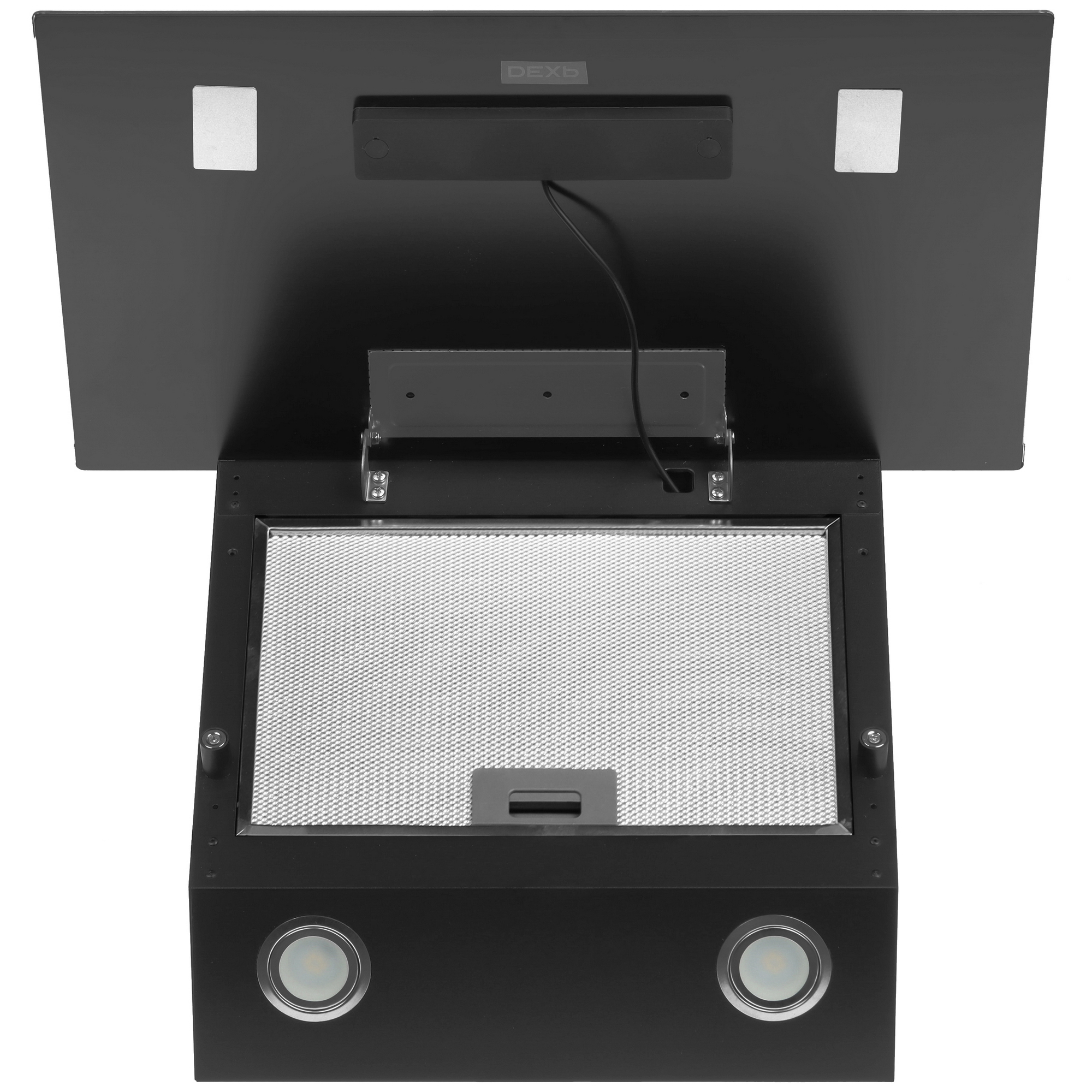 9202952 Вытяжка наклонная DEXP FD03SS черный/серебристый STDN-0123148 - Вид №7