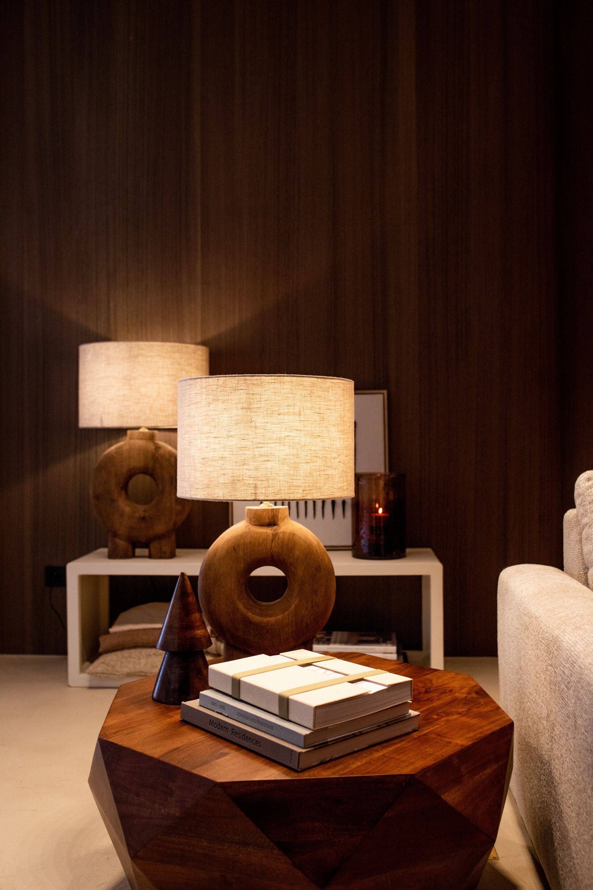 Настольная лампа из манго POMAX LAMPEDUSA ARCH-00102723 - Вид №9