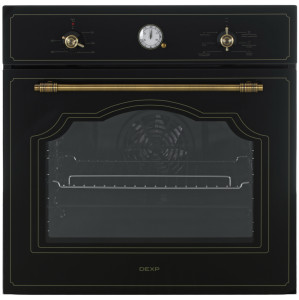 9134722 Электрический духовой шкаф DEXP Rustic 01 черный