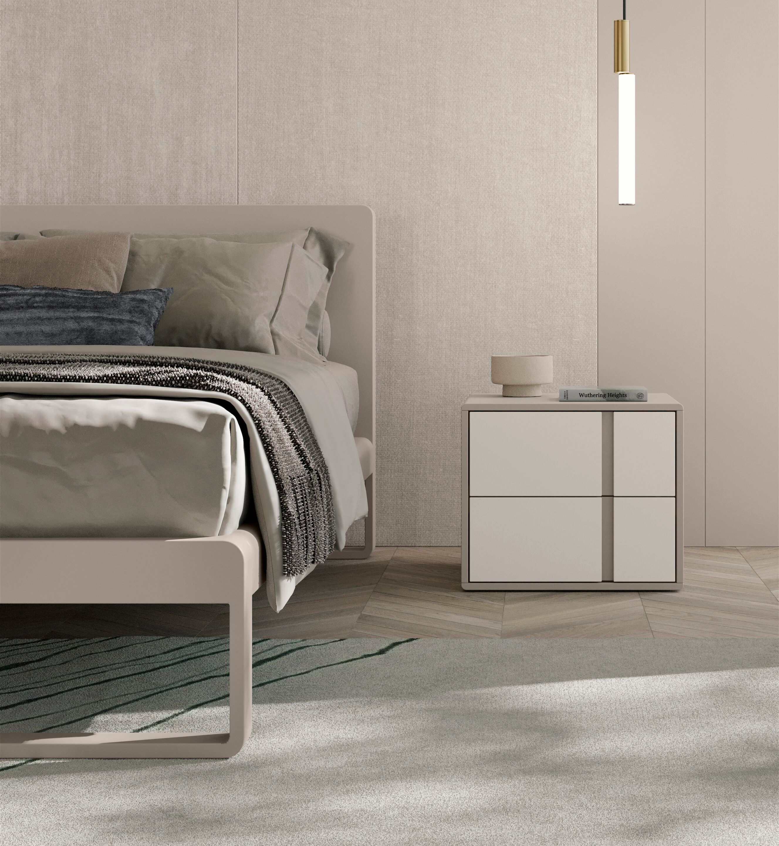 Деревянная двуспальная кровать Olivieri ARCH-00078374 - Вид №5