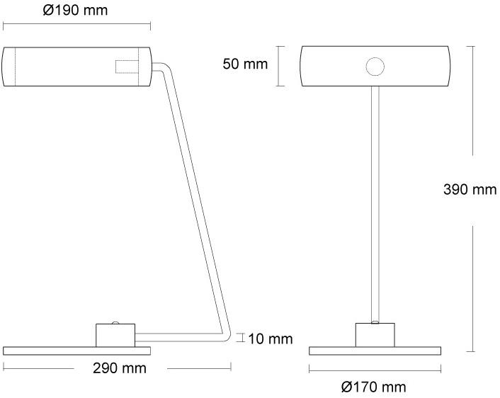 URBI et ORBI Настольная лампа из бетона Funky 2016 sun-id-1507283 - Вид №4