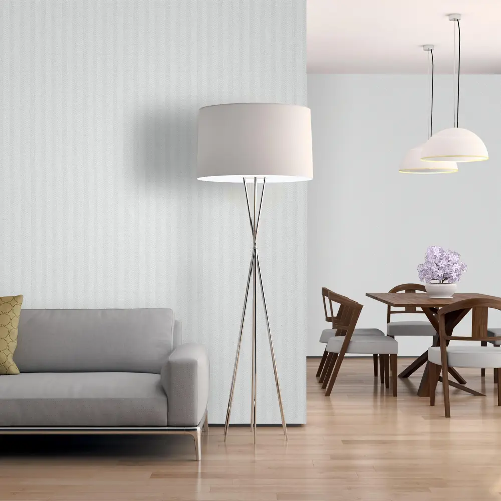 Erismann Harris: Флизелиновые обои светло-серые для стильного интерьера 89365202 STLM-0826115 - Вид №4