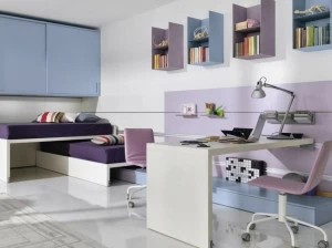 Zalf Оборудованная стенка для детской спальни