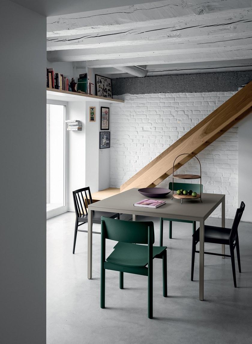 Fantin Квадратный металлический стол Frame sun-id-1420486 - Вид №1