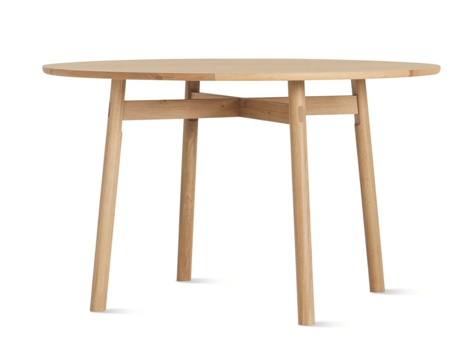 Круглый дубовый стол Case KIGUMI ARCH-00122246 - Вид №1