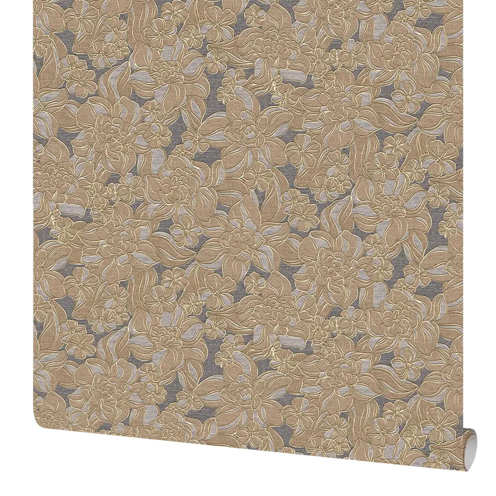 Обои флизелиновые Erismann Jacklin коричневые 1.06 м 6198-6 STLM-2058860