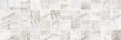 Sweep Декор мозаичный белый MM60114 20х60 Laparet 